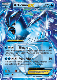 Articuno-EX 25 — Plasma Storm