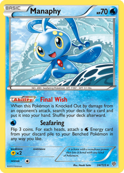 Manaphy 34/135 — Tempestade de Plasma