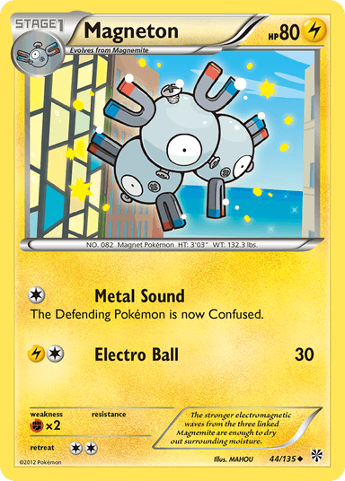 Carta Magneton 44/135 do set Plasma Storm — Pokémon TCG | Bynx