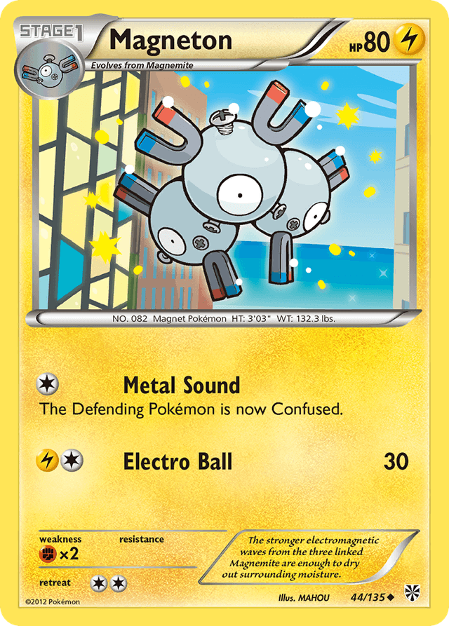 Carta Magneton 44/135 do set Plasma Storm — Pokémon TCG | Bynx