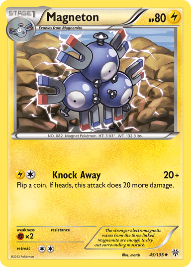 Carta Magneton 45/135 do set Plasma Storm — Pokémon TCG | Bynx