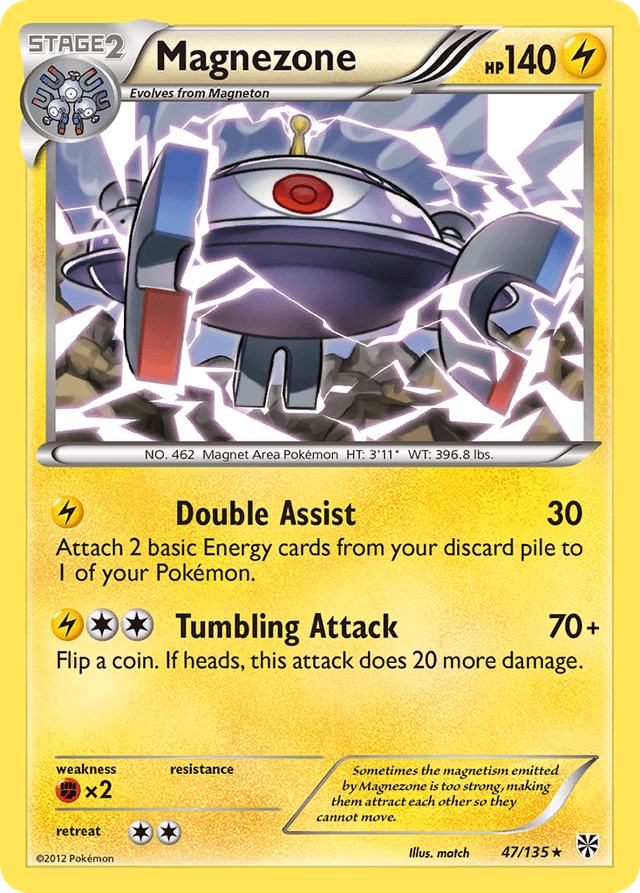 Carta Magnezone 47/135 do set Plasma Storm — Pokémon TCG | Bynx