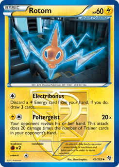 Rotom 49/135 — Tempestade de Plasma