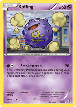 Koffing 57/135 — Tempestade de Plasma