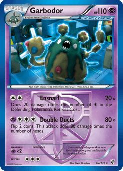 Garbodor 67/135 — Tempestade de Plasma