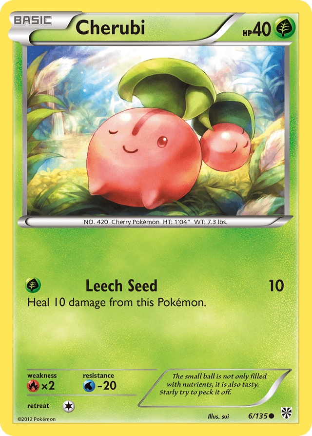 Carta Cherubi 6/135 do set Plasma Storm — Pokémon TCG | Bynx