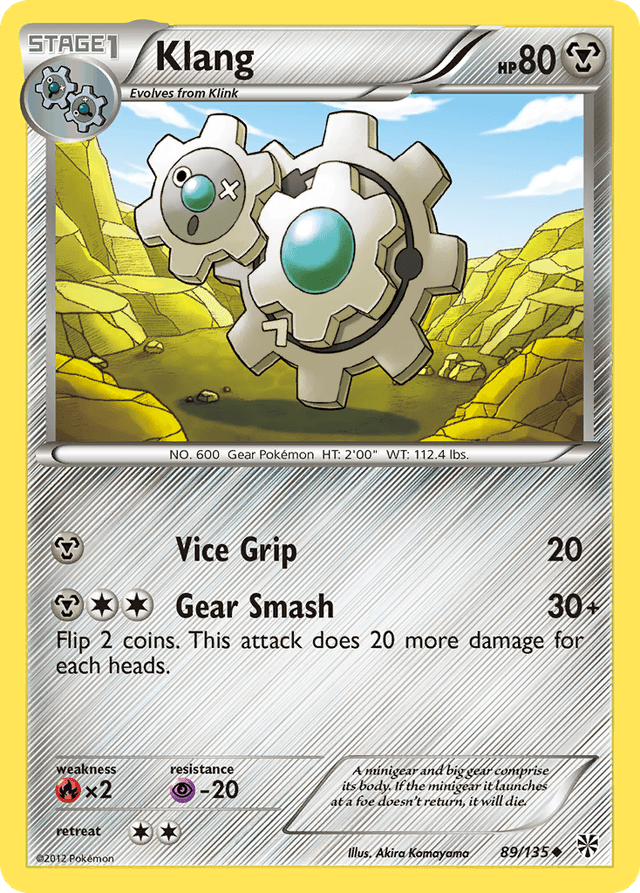Carta Klang 89/135 do set Plasma Storm — Pokémon TCG | Bynx