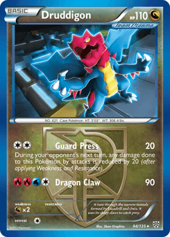 Druddigon 94/135 — Tempestade de Plasma