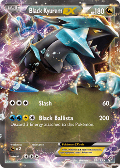 Black Kyurem-EX 95 — Plasma Storm