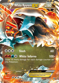 White Kyurem-EX 96 — Plasma Storm
