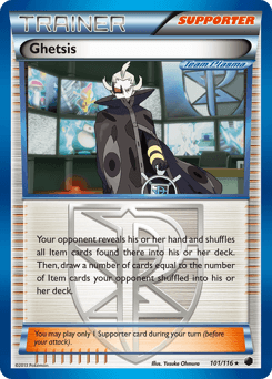 Ghetsis 101/116 — Congelamento de Plasma