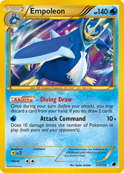 Empoleon 117/116 — Congelamento de Plasma