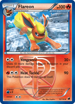 Flareon 12/116 — Congelamento de Plasma