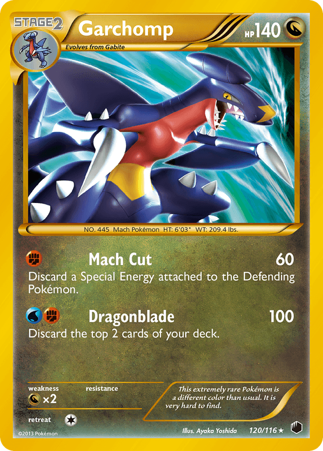 Carta Garchomp 120/116 do set Plasma Freeze — Pokémon TCG | Bynx
