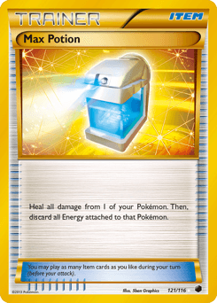 Max Potion 121/116 — Congelamento de Plasma