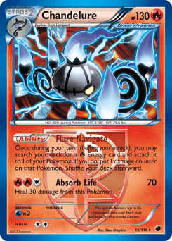 Chandelure 16/116 — Congelamento de Plasma