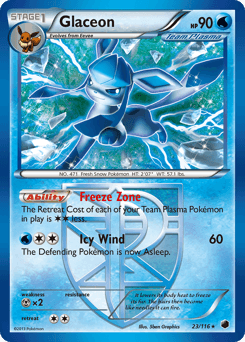 Glaceon 23/116 — Congelamento de Plasma