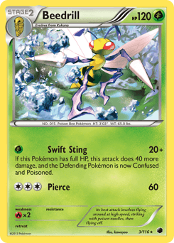 Beedrill 3/116 — Congelamento de Plasma