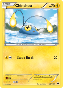 Chinchou 35/116 — Congelamento de Plasma