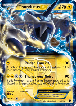 Thundurus-EX 38 — Plasma Freeze