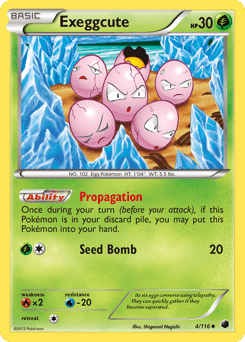 Exeggcute 4 — Plasma Freeze