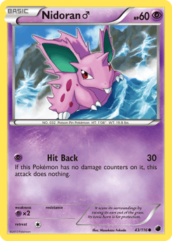 Nidoran ♂ 43 — Plasma Freeze
