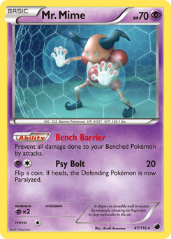 Mr. Mime 47 — Plasma Freeze