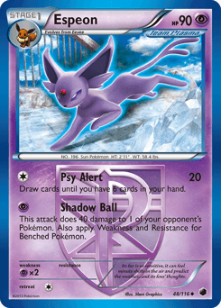 Espeon 48/116 — Congelamento de Plasma