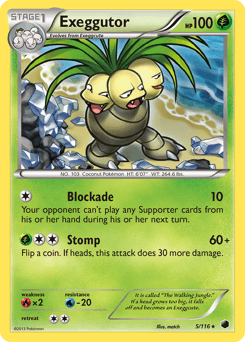Exeggutor 5/116 — Congelamento de Plasma