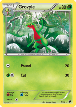 Grovyle 7/116 — Congelamento de Plasma