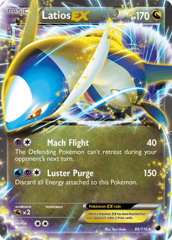 Latios-EX 86/116 — Congelamento de Plasma