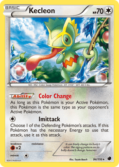 Kecleon 94/116 — Congelamento de Plasma