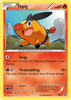 Tepig BW07/101 — BW Black Star Promos