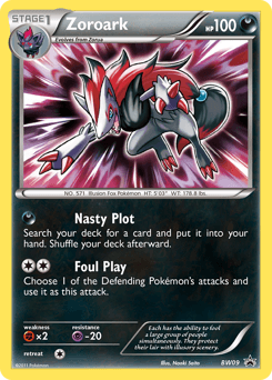 Zoroark BW09 — BW Black Star Promos