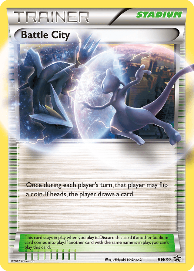 Carta Battle City BW39/101 do set BW Black Star Promos — Pokémon TCG | Bynx