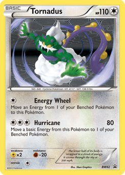Tornadus BW42/101 — BW Black Star Promos