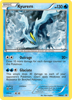 Kyurem BW44 — BW Black Star Promos