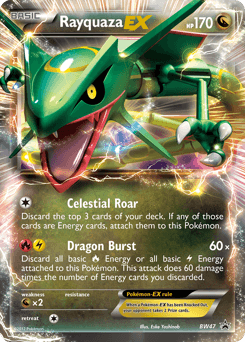 Rayquaza-EX BW47 — BW Black Star Promos