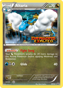 Altaria BW48 — BW Black Star Promos