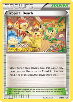 Tropical Beach BW50/101 — BW Black Star Promos