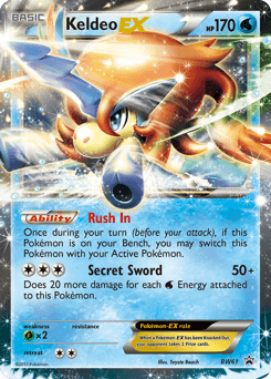 Keldeo-EX BW61/101 — BW Black Star Promos