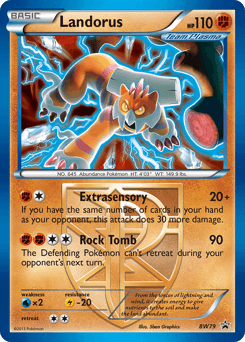 Carta Landorus BW79 do set BW Black Star Promos — Pokémon TCG | Bynx