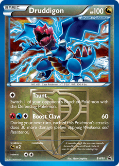 Druddigon BW80/101 — BW Black Star Promos