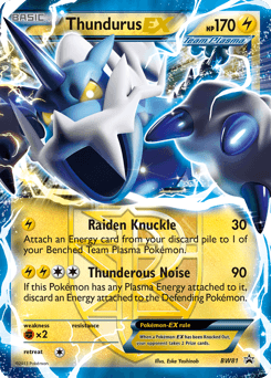 Thundurus-EX BW81 — BW Black Star Promos