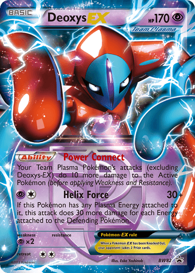 Carta Deoxys-EX BW82/101 do set BW Black Star Promos — Pokémon TCG | Bynx