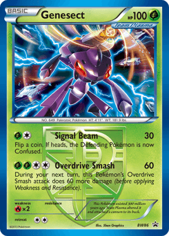 Genesect BW86 — BW Black Star Promos