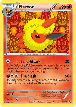 Flareon BW88/101 — BW Black Star Promos