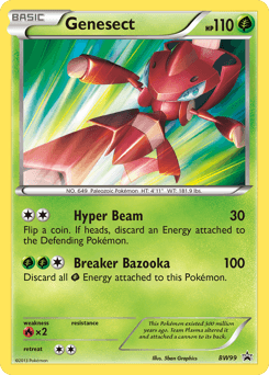 Genesect BW99 — BW Black Star Promos