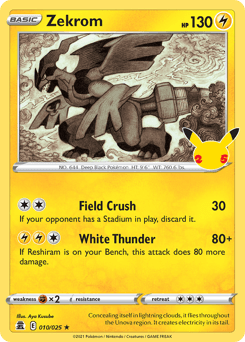 Zekrom 10/25 — Celebrações
