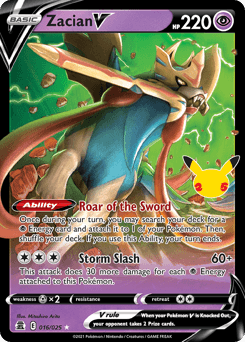Zacian V 16 — Celebrations